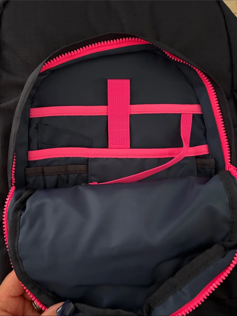 Vineyard Vines Backpack in Navy and Pink